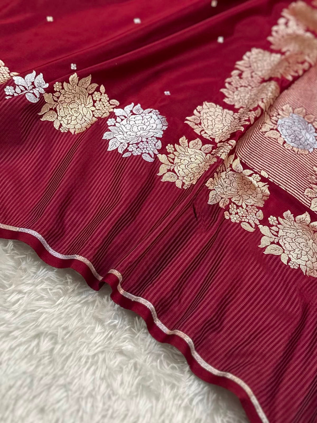 Sona Rupa Mashru Silk Banarasi Saree
