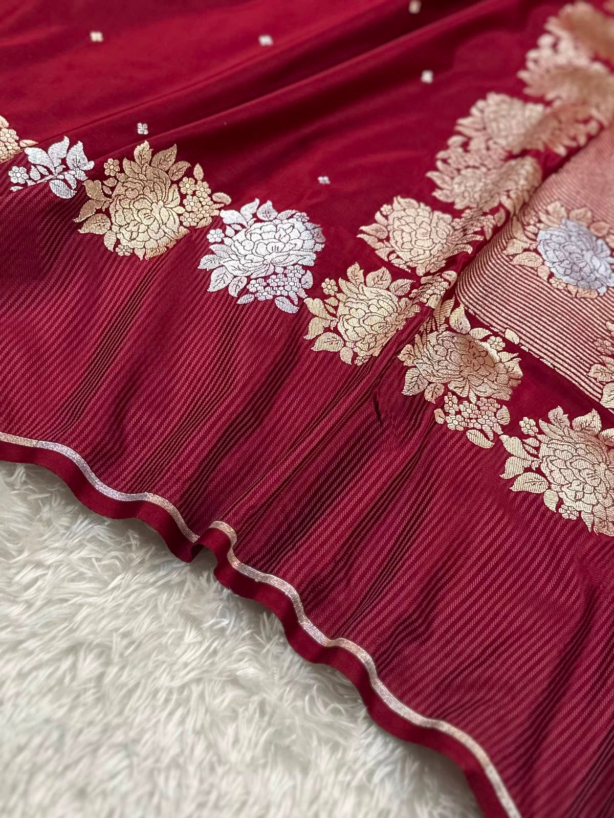 Sona Rupa Mashru Silk Banarasi Saree