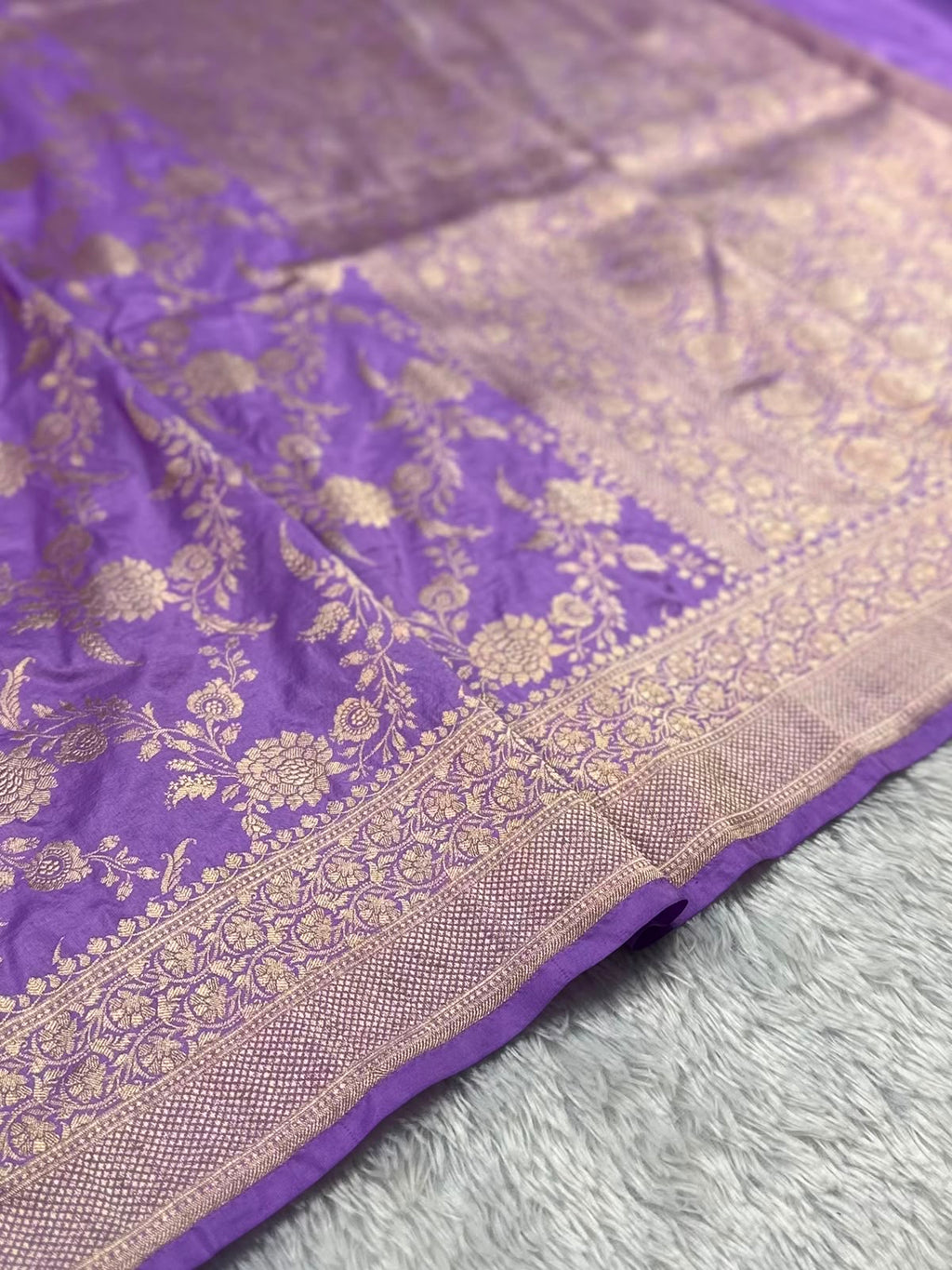 Pure katan Silk Banarasi Saree