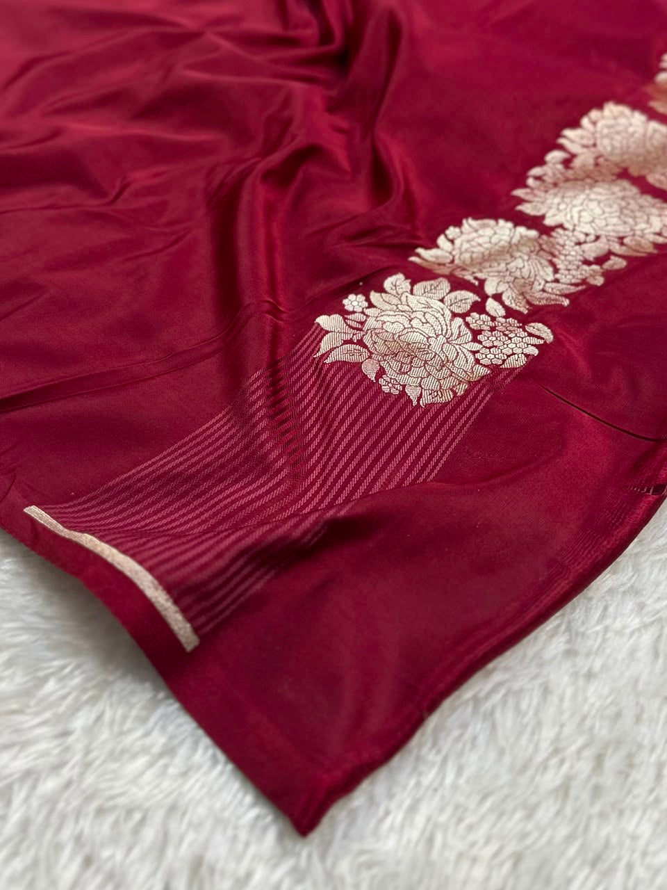 Sona Rupa Mashru Silk Banarasi Saree