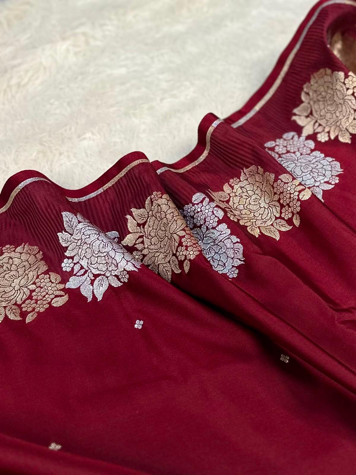 Sona Rupa Mashru Silk Banarasi Saree