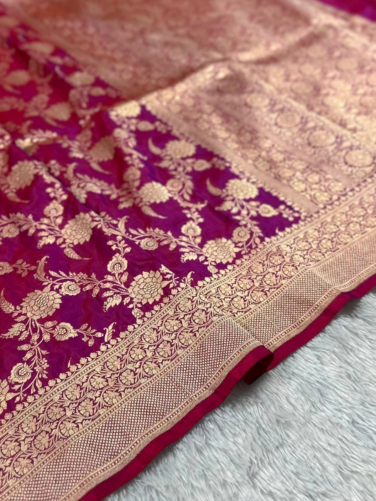 Pure Katan Silk Banarasi Saree