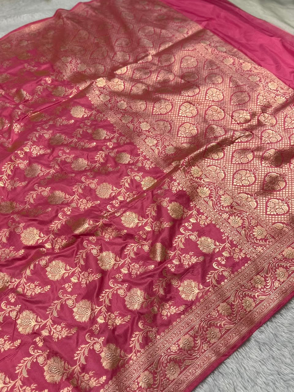 Pure Katan Silk Banarasi Saree