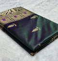 Mashru Banarasi Silk Saree in Buta with Meena Border