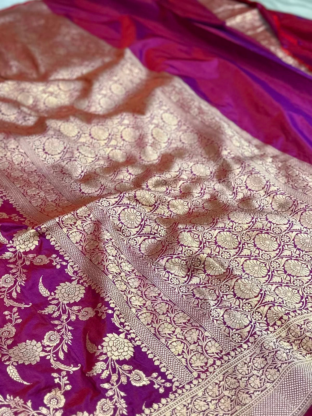 Pure Katan Silk Banarasi Saree