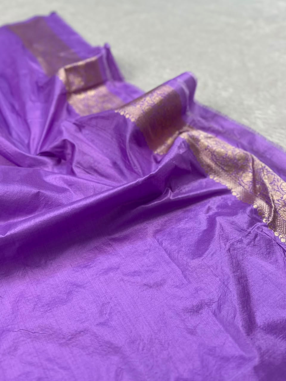 Pure katan Silk Banarasi Saree