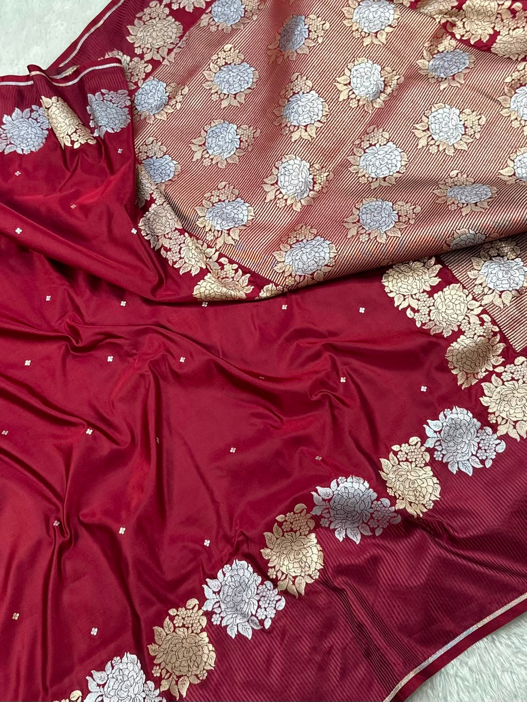 Sona Rupa Mashru Silk Banarasi Saree