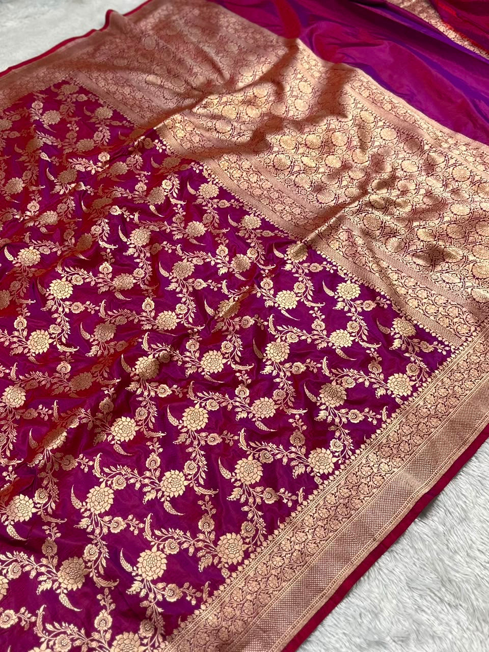 Pure Katan Silk Banarasi Saree