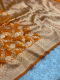 Pure katan Silk Banarasi Saree