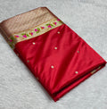 Paithani Meena Border Mashru Silk Banarasi Saree