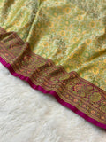 Mashru Silk Tanchui Banarasi Saree