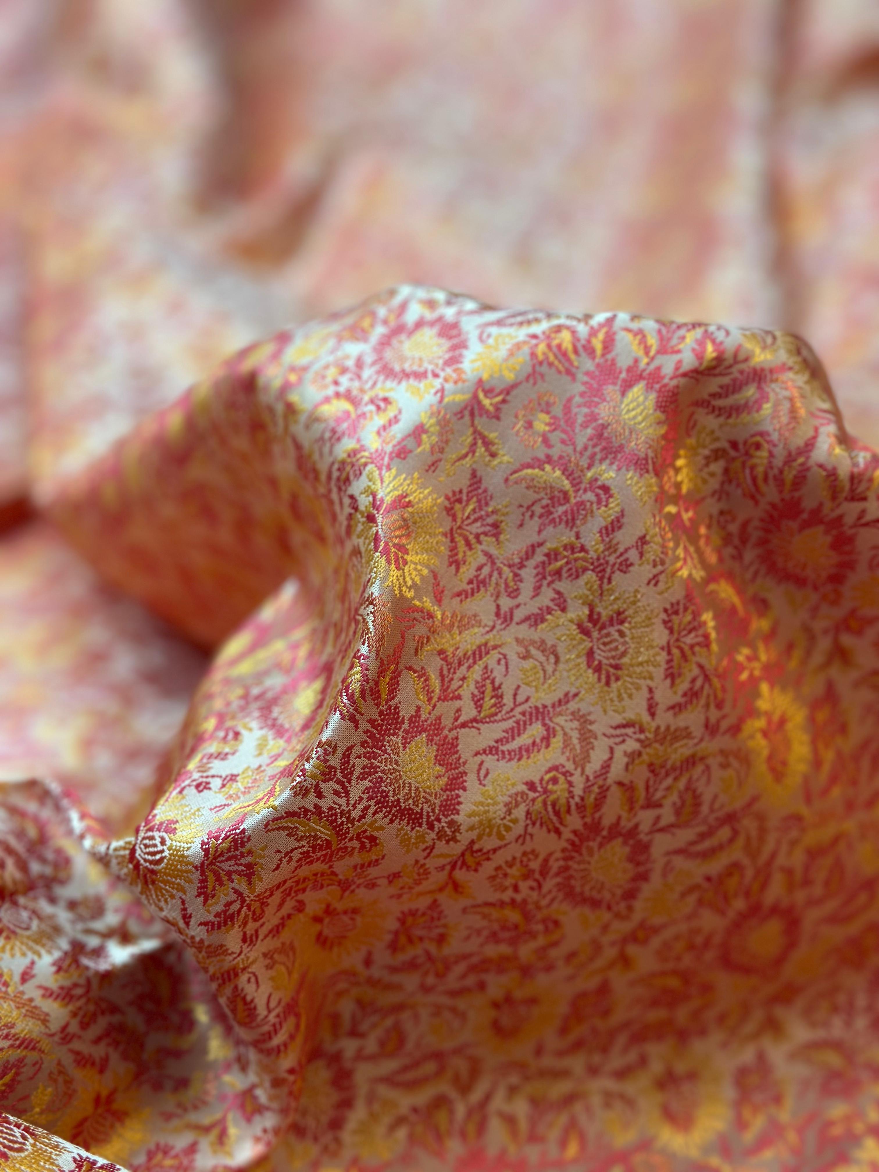 Mashru Silk Tanchui Banarasi Saree
