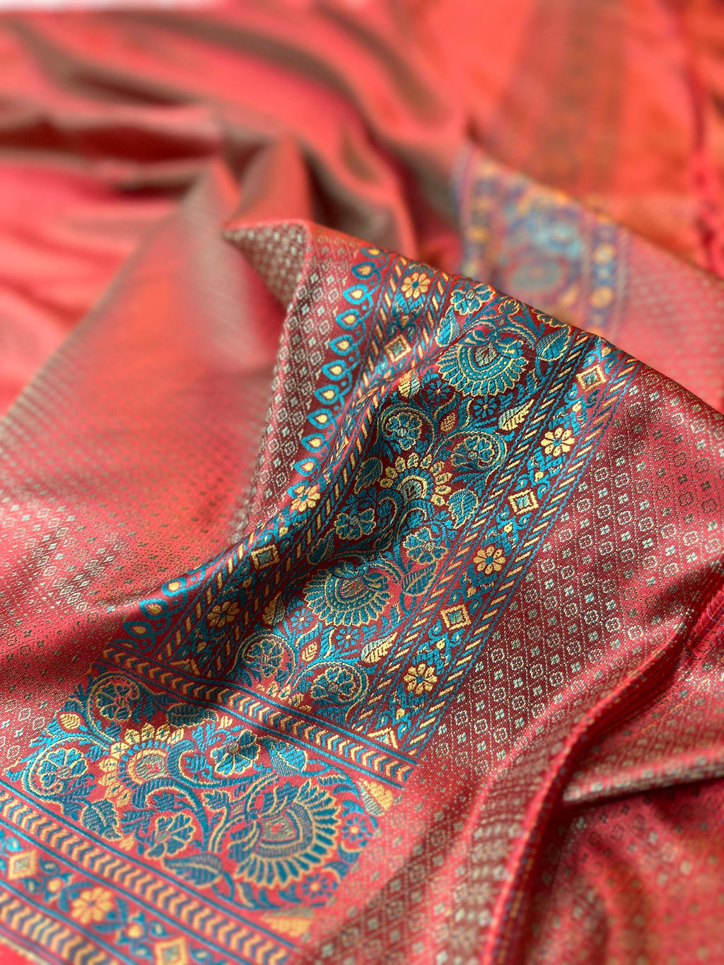 Mashru Silk Tanchui Banarasi Saree