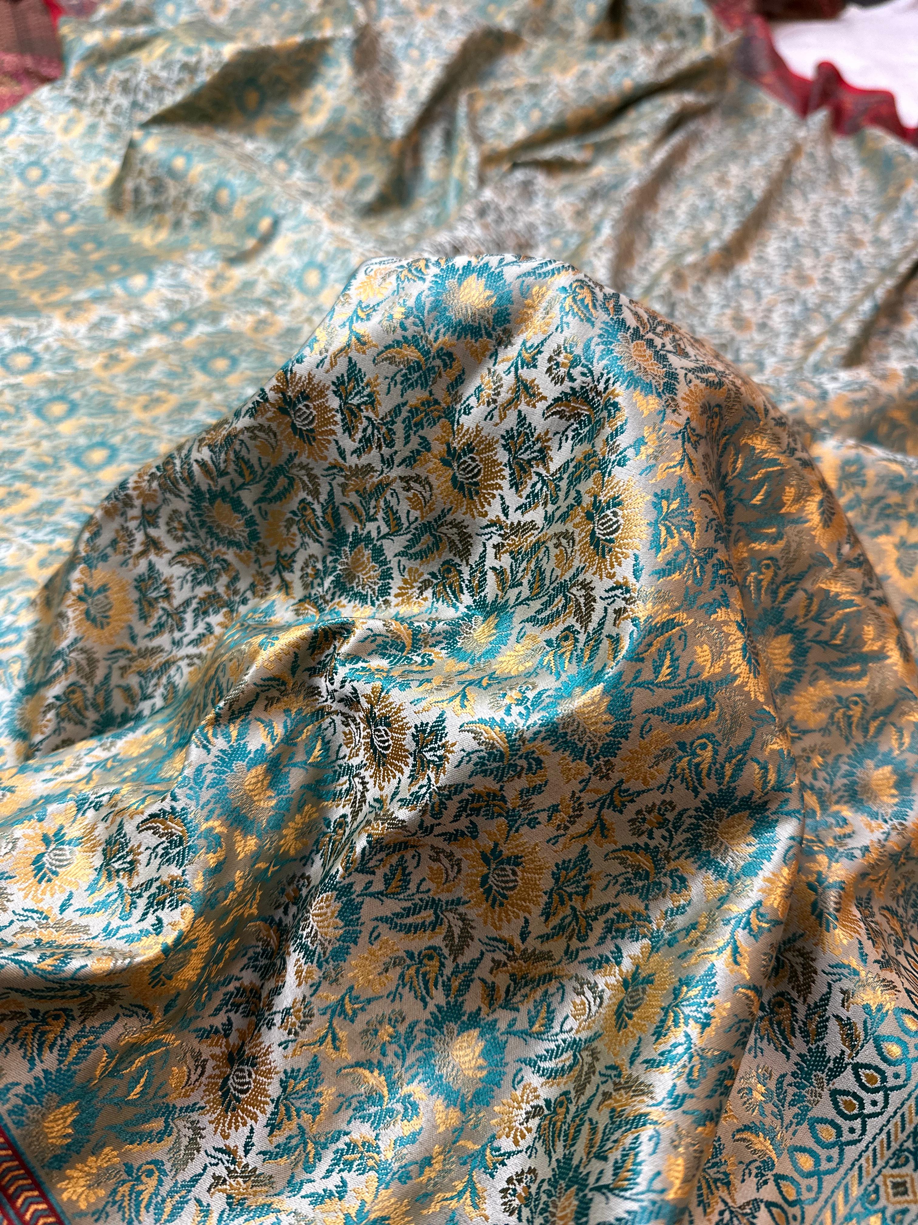 Mashru Silk Tanchui Banarasi Saree